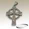 Pendentif croix celtique acier SPE004