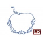 Bracelet acier coeur SHWBR01